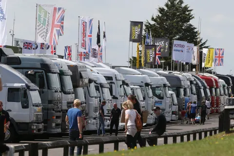 BTCC Paddock