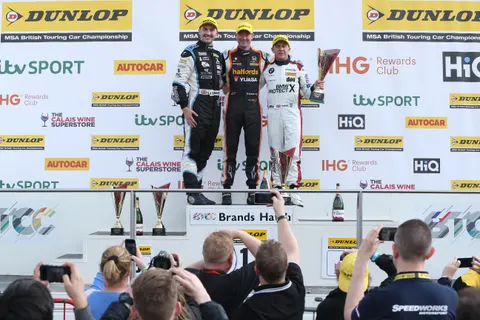 Race 2 Podium Ingram Shedden Collard