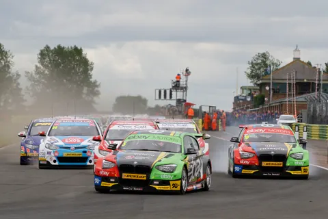 Colin Turkington scores a double win at Croft