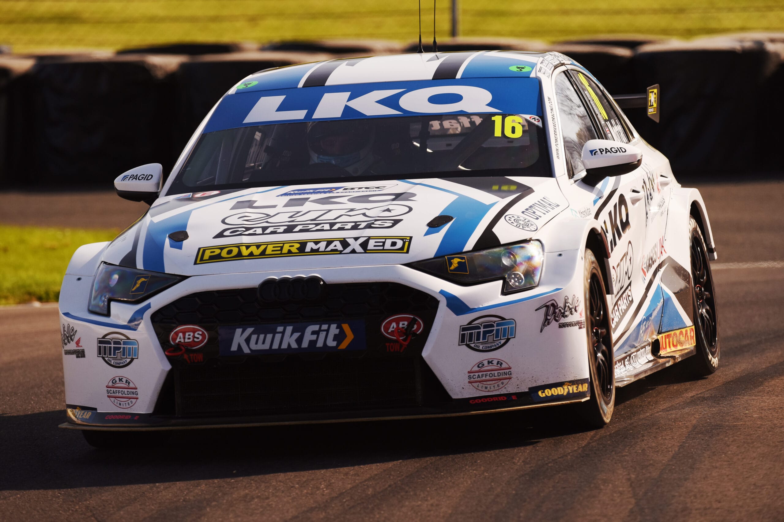 Aiden Moffat in the BTCC