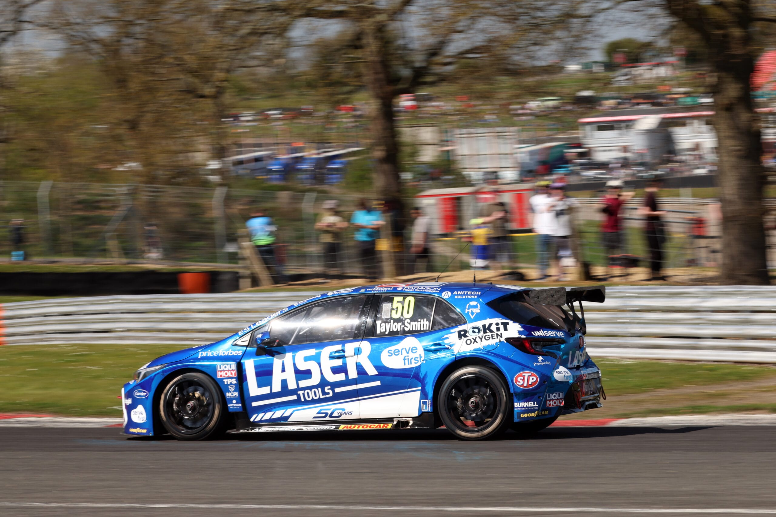 Árón Taylor-Smith in the BTCC