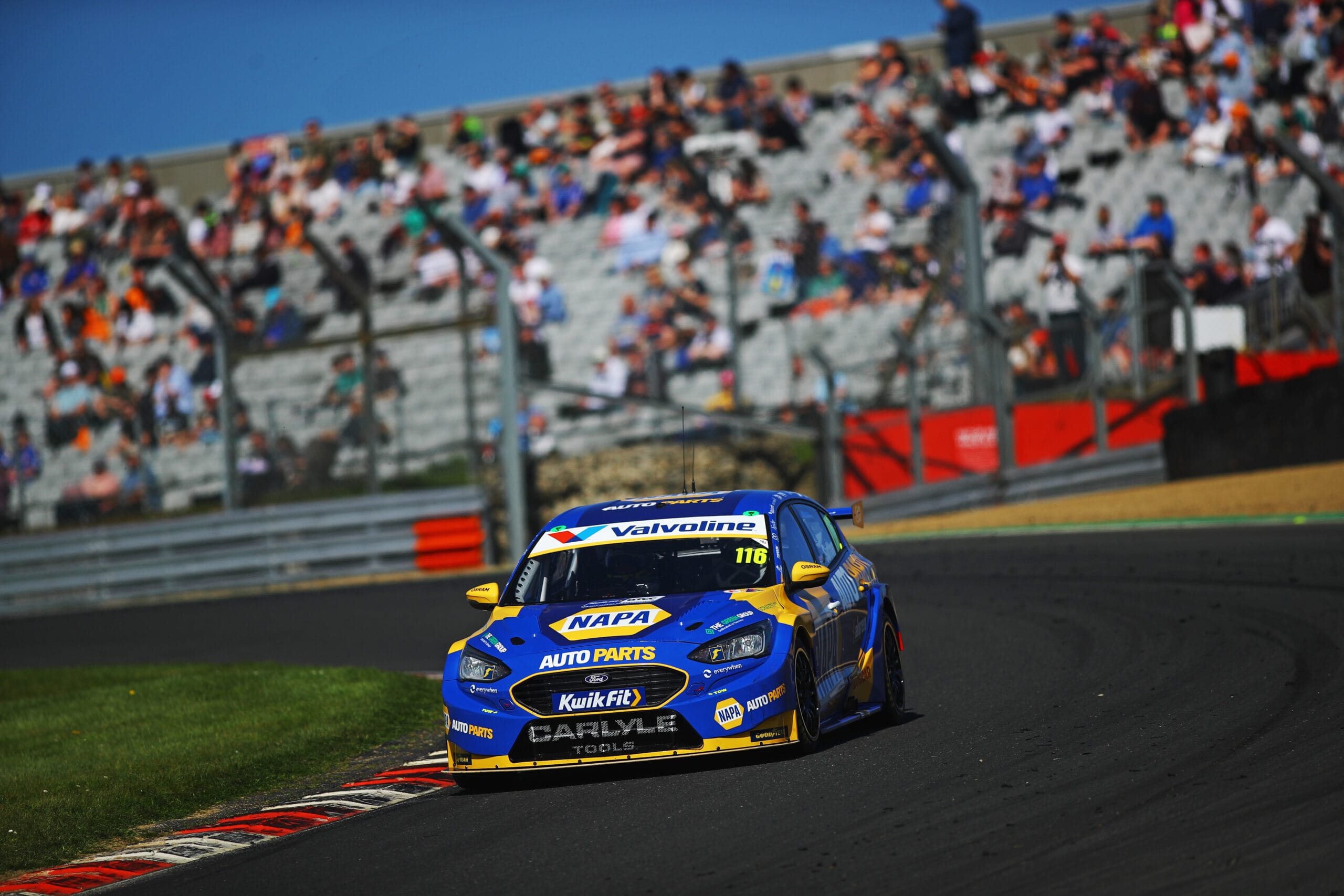 Ashley Sutton in the BTCC