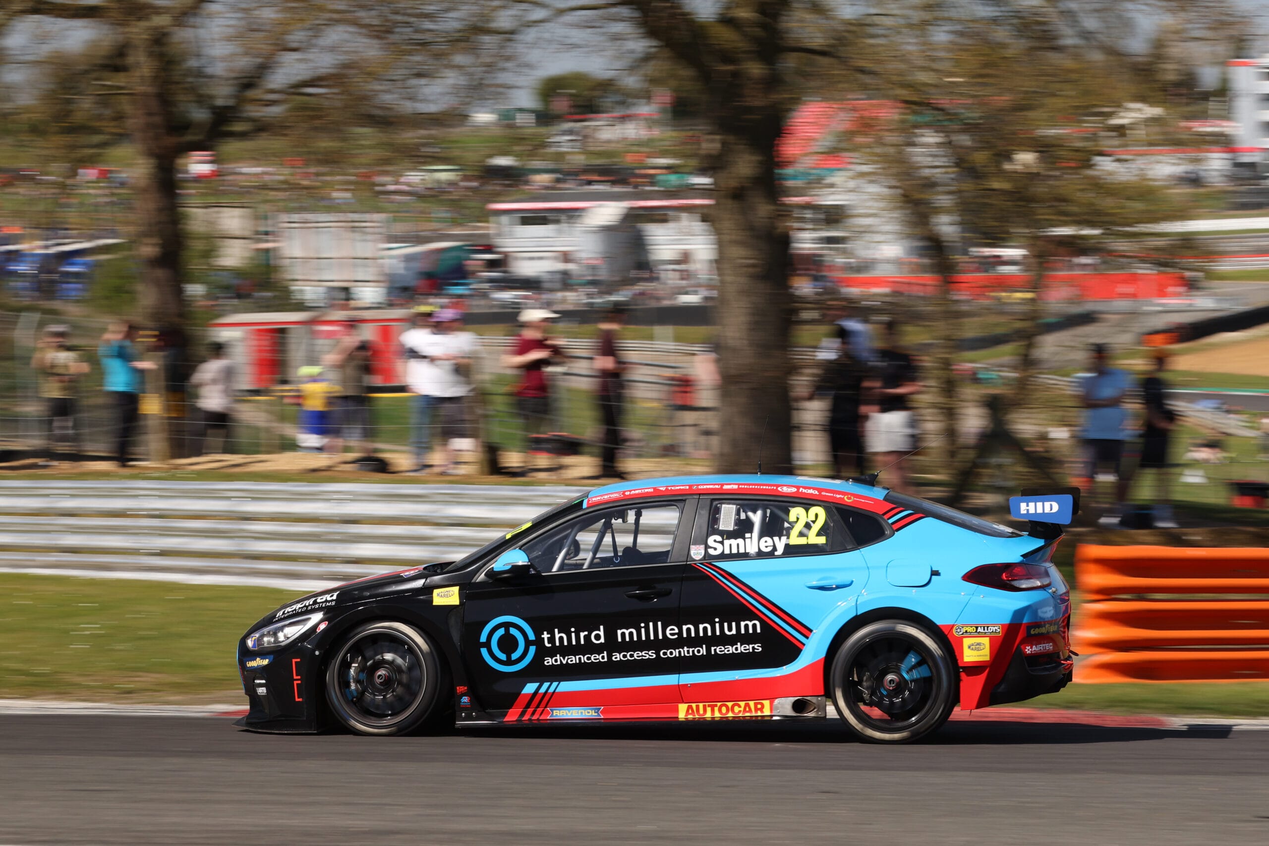 Chris Smiley in the BTCC