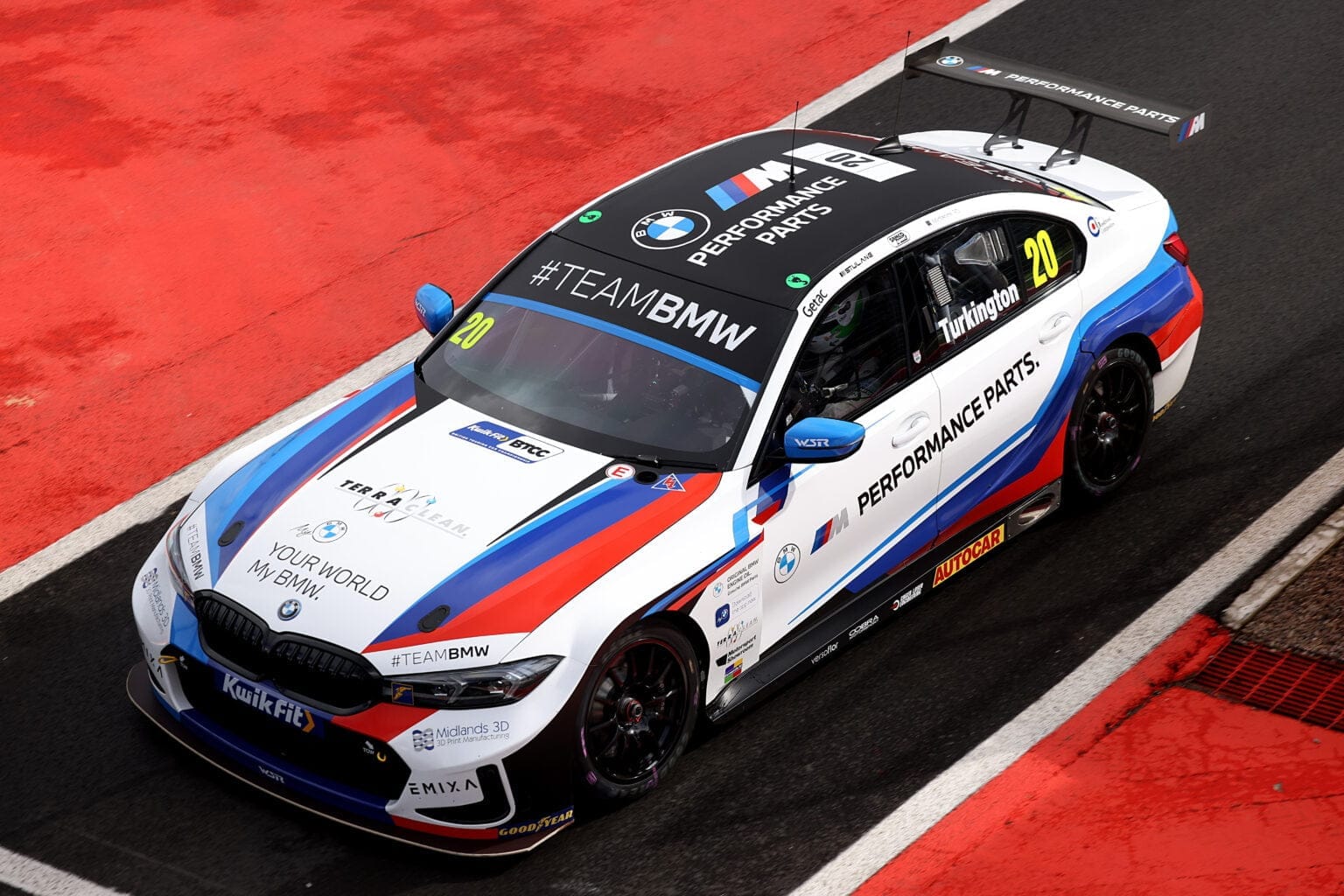 Colin Turkington in the BTCC