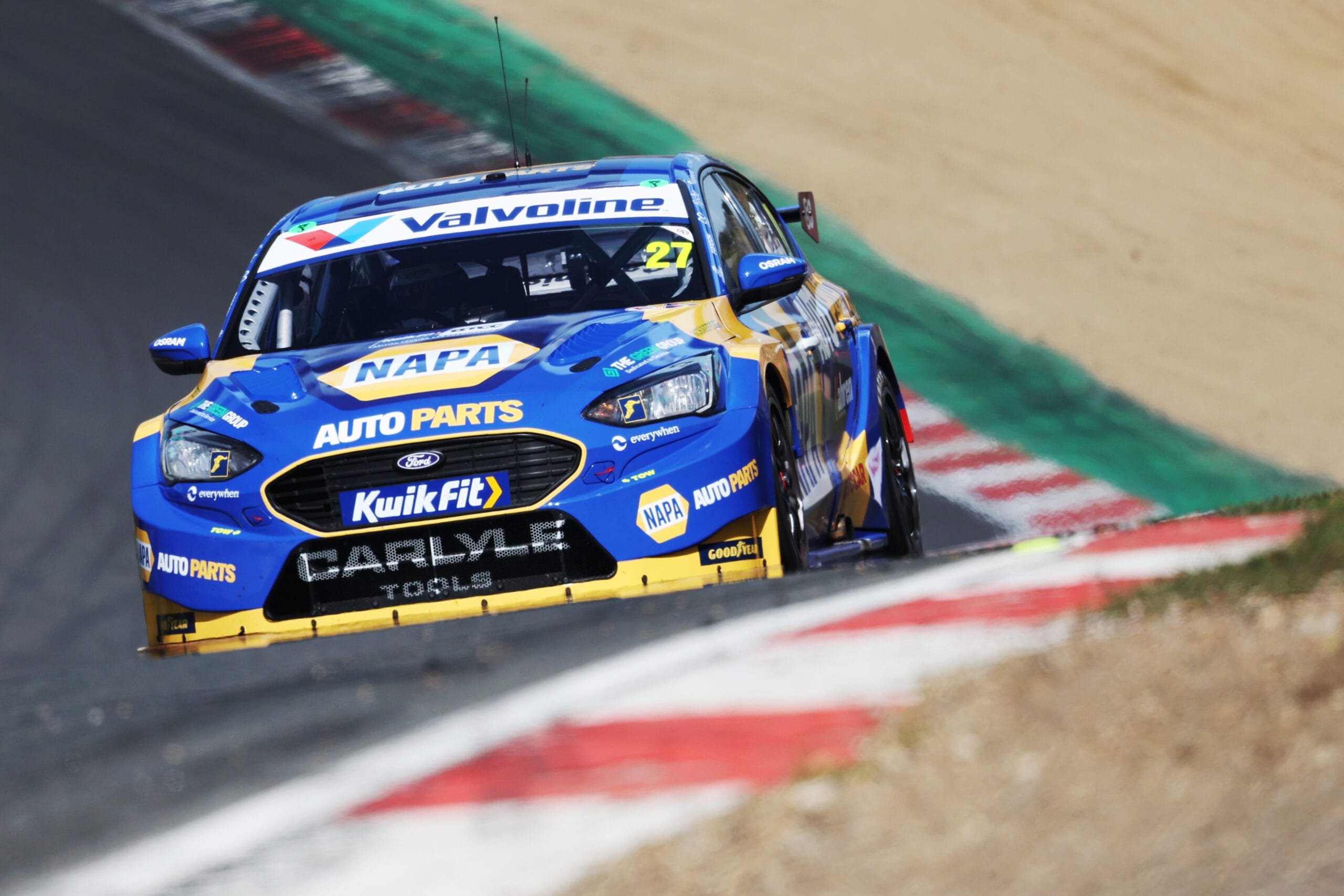 Dan Cammish in the BTCC