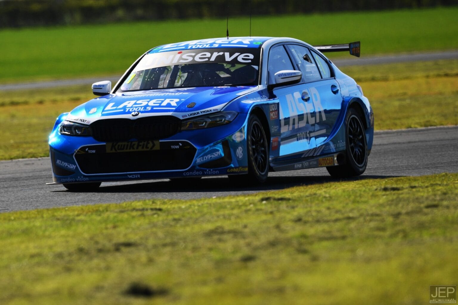 Jake Hill in the BTCC
