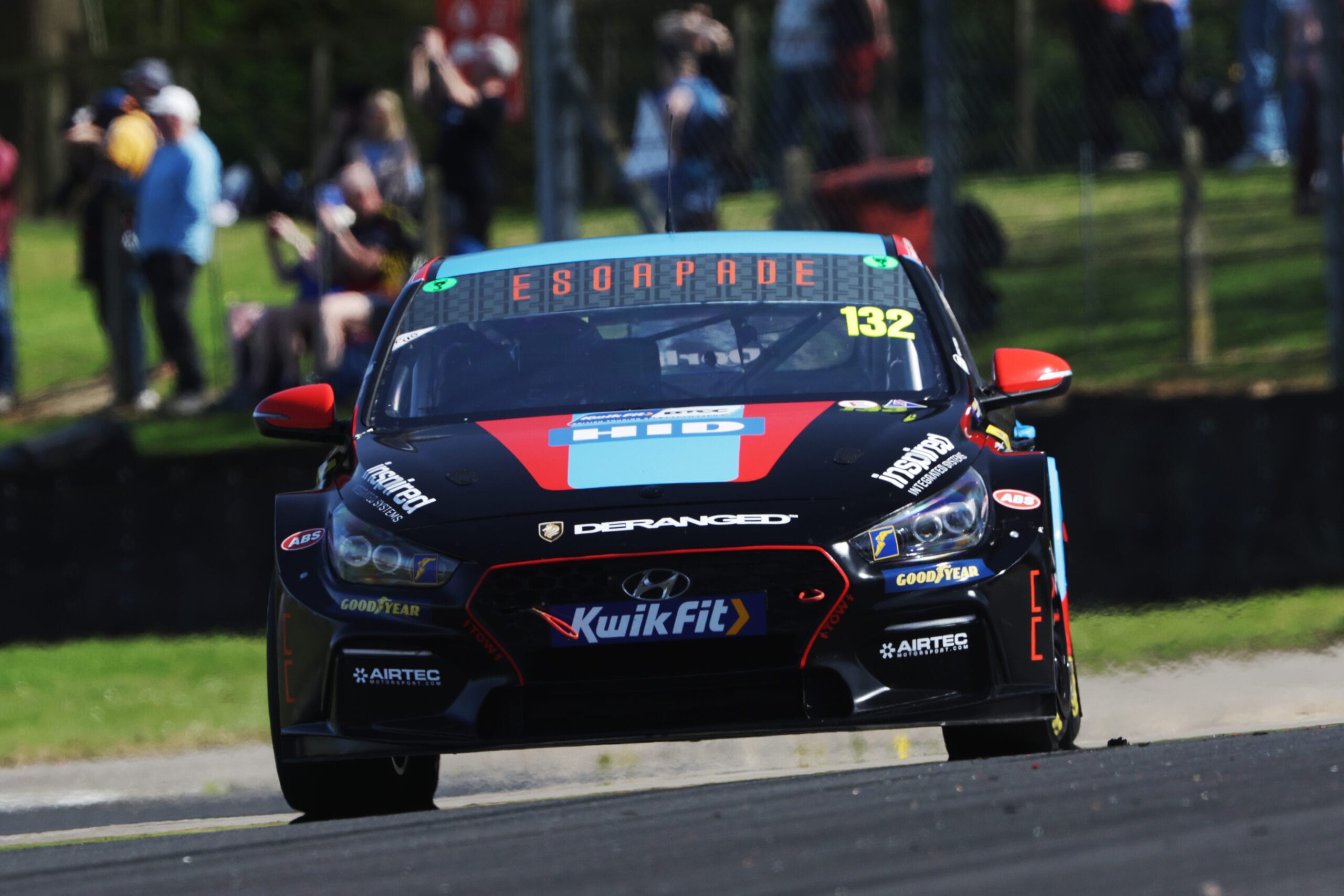James Dorlin in the BTCC