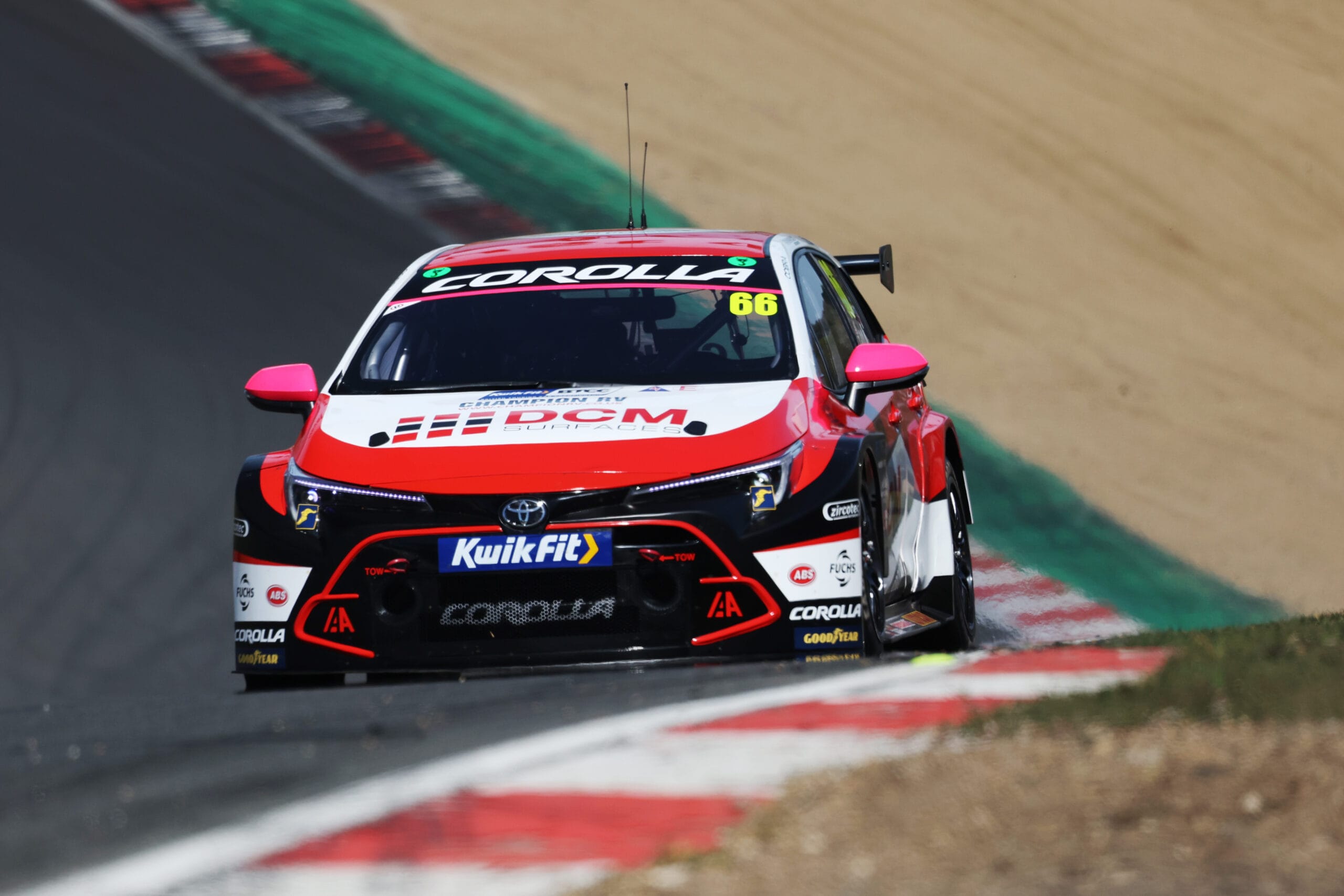 Josh Cook in the BTCC
