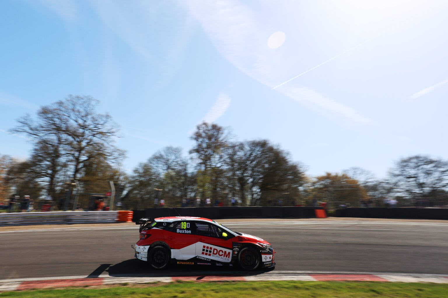 Max Buxton in the BTCC