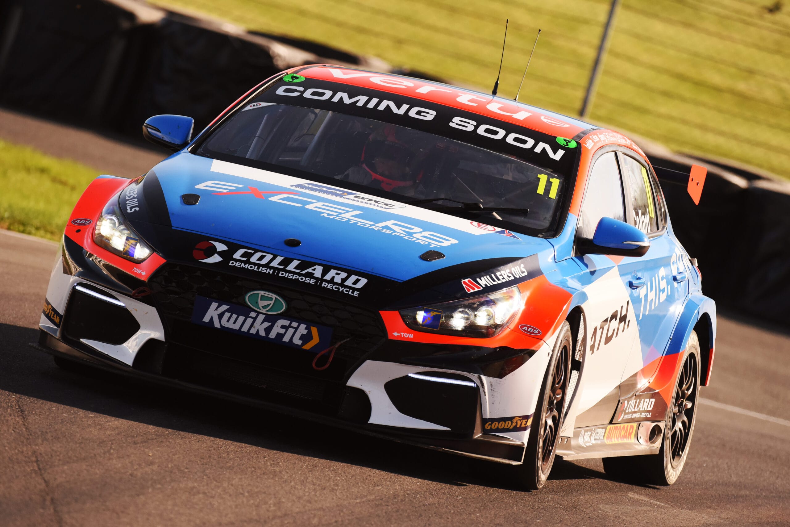 Ricky Collard in the BTCC