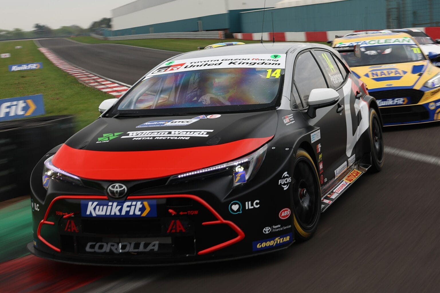 Ronan Pearson in the BTCC